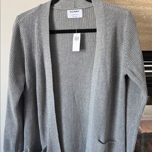 Old Navy Women's Gray Cardigan Sweater NWT